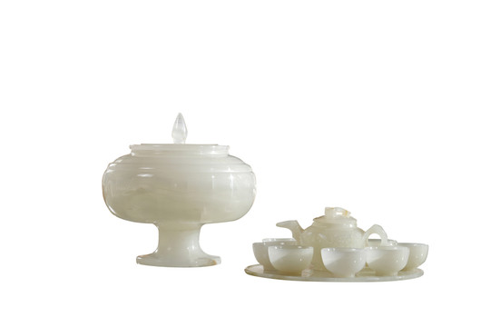 玉石茶具 新古典家具