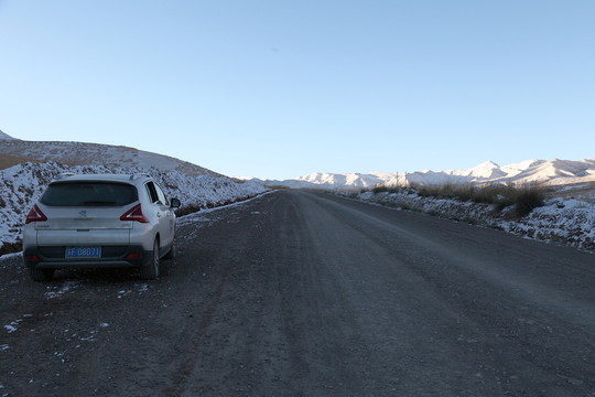中國甘肅祁連雪山自駕游