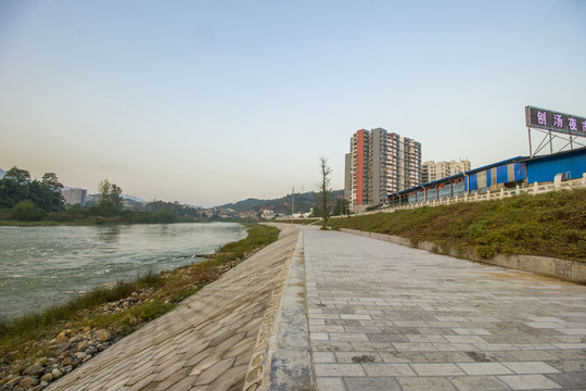 湖北省恩施市沿江休閑步道