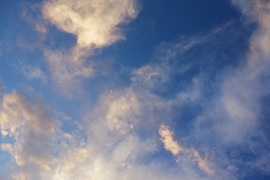 晚霞 天空云彩