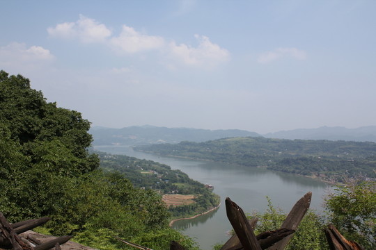 釣魚(yú)城俯瞰