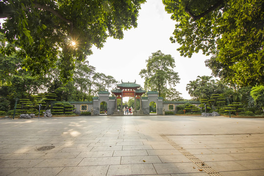 廣東省佛山市秀麗湖牌坊