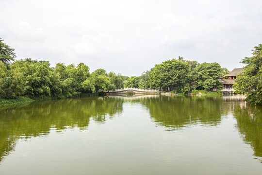 廣東省佛山市中山公園景觀橋
