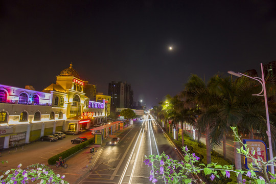 廣東省佛山市季華三路夜景