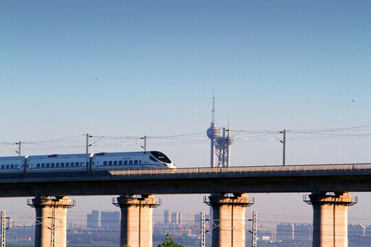 大慶 濕地 高架橋 高速鐵路