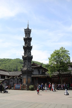 古鎮(zhèn)古塔