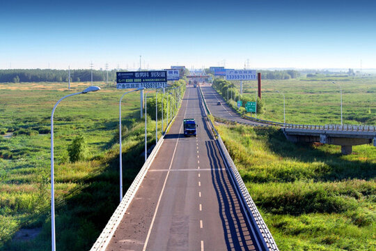 大慶 濕地 高架橋