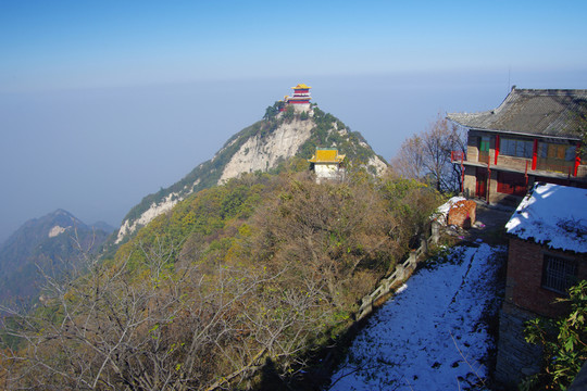 西安南五臺景區(qū)風(fēng)光