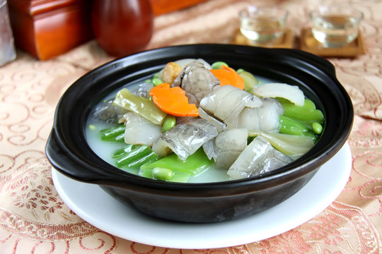 涼瓜黃豆鱷魚皮