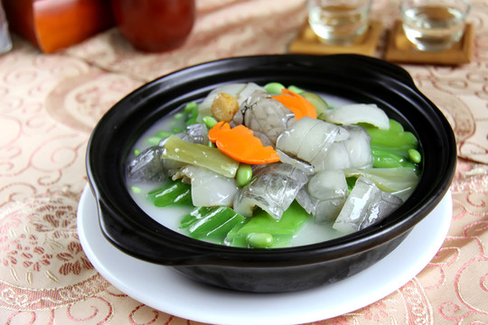 涼瓜黃豆鱷魚皮