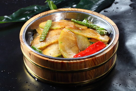 擂辣椒炒冬瓜