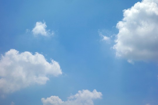 藍天白云 天空云彩