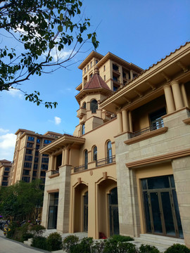 歐式別墅 歐式建筑 簡歐風格
