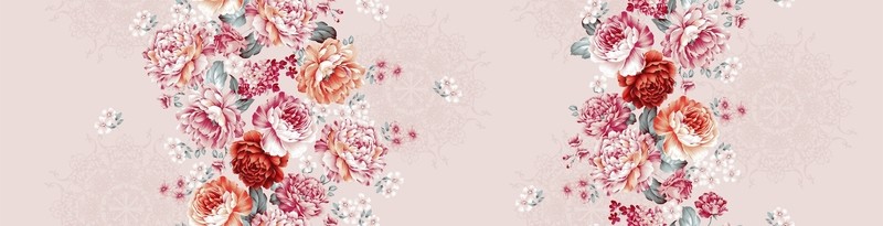 家紡窗簾印花圖案床上用品花紋