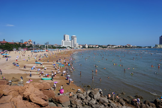 青島匯泉灣海水浴場(chǎng)