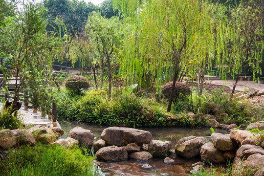 公園一角