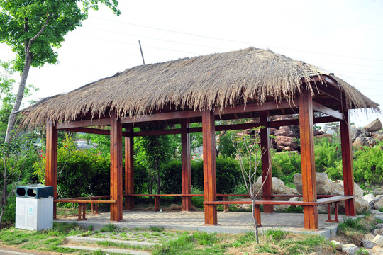 茅草屋  茅草亭 景區(qū)建筑
