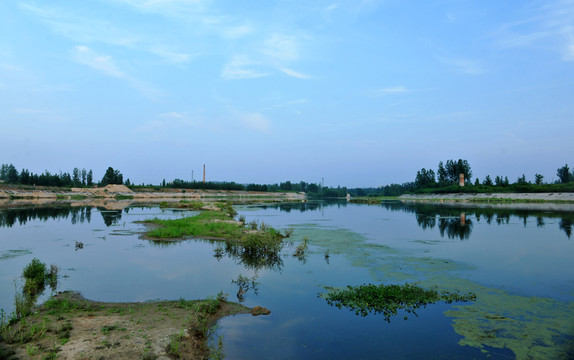 河岸風(fēng)景 河水 溪流