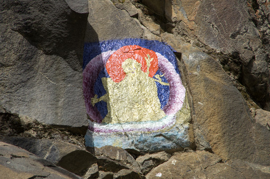 佛像壁畫(huà)