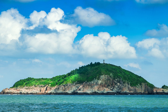 綠色海島