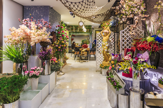 鮮花店