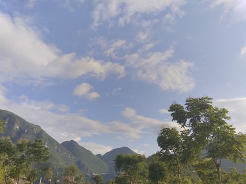 美麗天空云彩