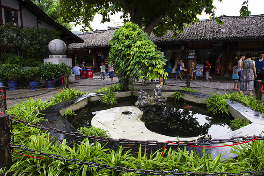 閬中古城 中國風(fēng)水館