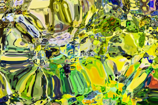 抽象線條印花圖案 無分層