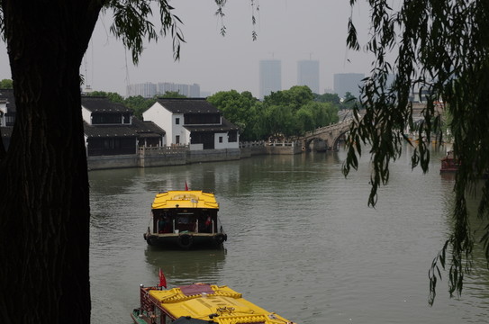 蘇州閶門外北碼頭景色