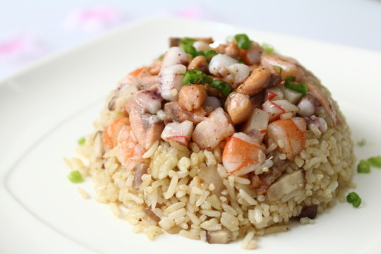 三文魚炒飯