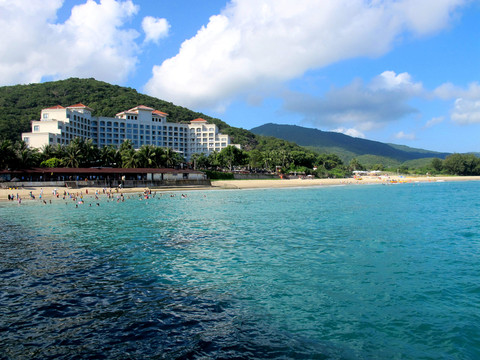 酒店 沙灘 海水