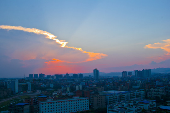 夕陽