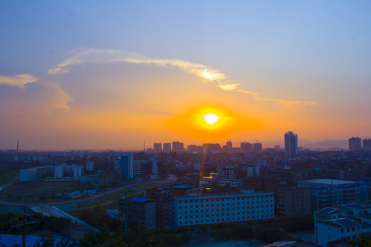 夕陽