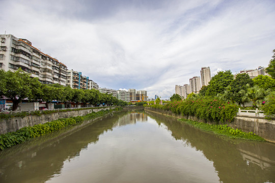 廣東省江門市金河灣景觀