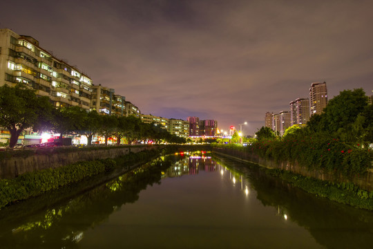 廣東省江門市金河灣景觀