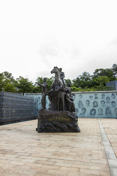 廣東省江門市星光公園雕塑