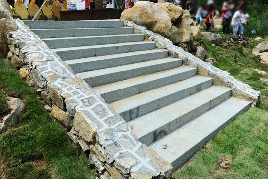 石階 階梯 園林建筑