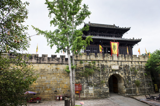 四川廣元昭化古城城樓