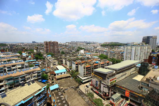 江西省景德鎮(zhèn)市鳥瞰圖