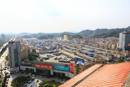 江西省景德鎮(zhèn)市鳥瞰圖