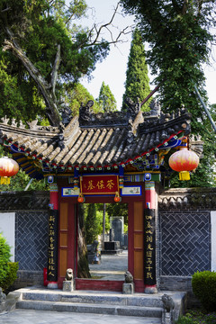 陜西洋縣蔡倫祠墓