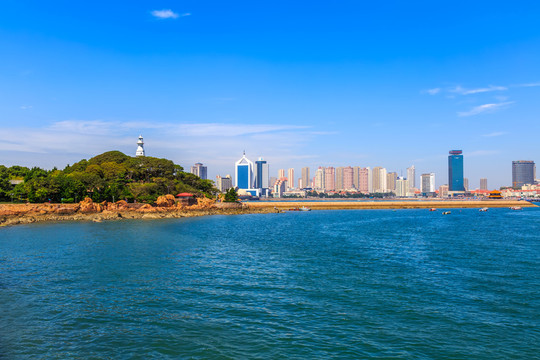 青島棧橋風景區(qū)風光