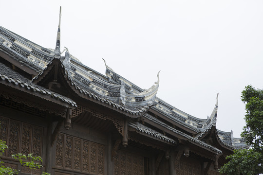 古建筑 屋檐