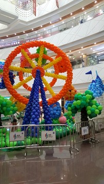 氣球圖案 氣球景觀