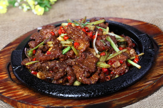 鐵板牛肉