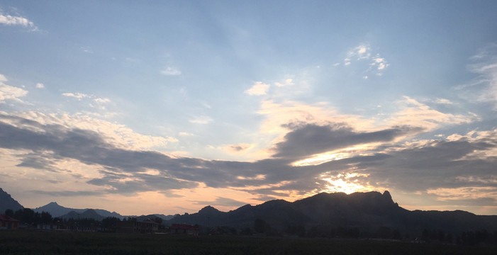 云霞  云彩 夕陽