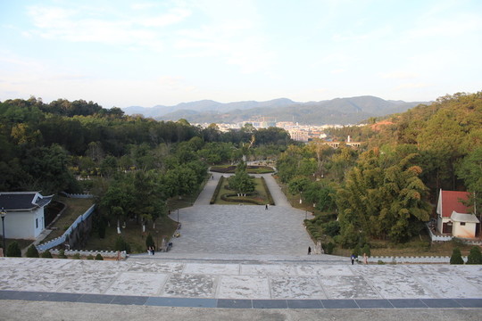 云南省普洱市梅子湖公園廣場