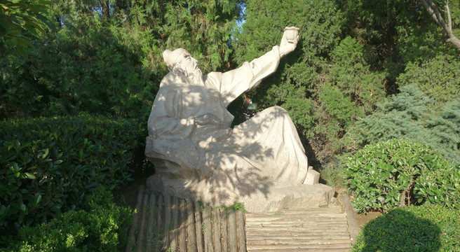 李白雕塑