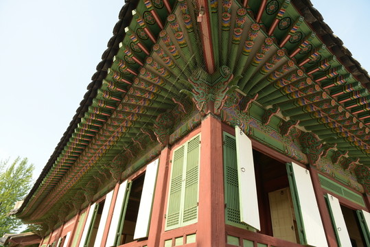 首爾景福宮古建 飛檐