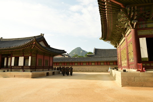 首爾景福宮古建 飛檐